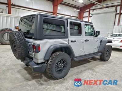 Trzecie zdjęcie samochodu z tyłu: 2024 JEEP WRANGLER 4XE VIN:1C4RJXN64RW168258 - miniatura