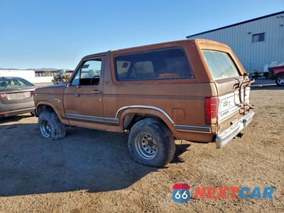 Drugie zdjęcie samochodu z przodu: 1981 FORD BRONCO U100 VIN:1FMDU15G8BLA63099 - miniatura