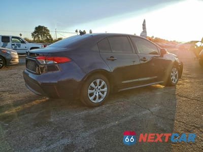 Trzecie zdjęcie samochodu z tyłu: 2020 TOYOTA COROLLA LE VIN:5YFEPRAE7LP090600 - miniatura