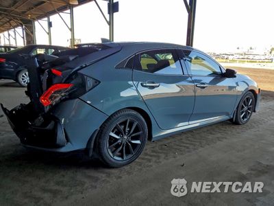Trzecie zdjęcie samochodu z tyłu: 2020 HONDA CIVIC EX VIN:SHHFK7H61LU218877 - miniatura