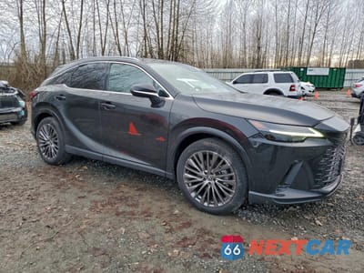 Czwarte zdjęcie samochodu z boku: 2023 LEXUS RX 350H BASE VIN:2T2BBMCA0PC009789 - miniatura