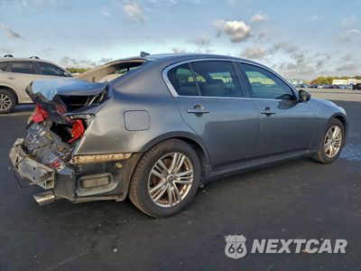 Trzecie zdjęcie samochodu z tyłu: 2013 INFINITI G37 BASE VIN:JN1CV6AP2DM726036 - miniatura