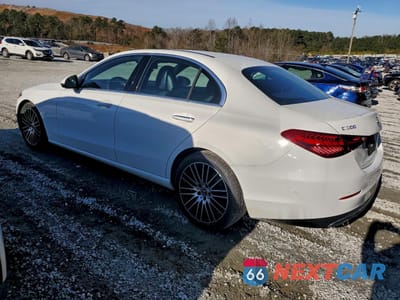 Drugie zdjęcie samochodu z przodu: 2022 MERCEDES-BENZ C 300 4MATIC VIN:W1KAF4HB7NR014681 - miniatura