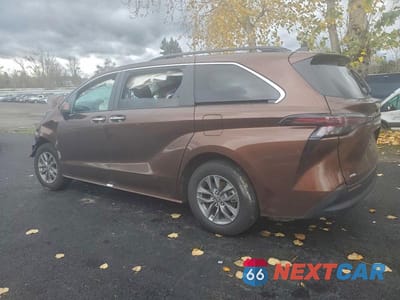 Drugie zdjęcie samochodu z przodu: 2023 TOYOTA SIENNA XLE VIN:5TDJSKFC3PS103772 - miniatura