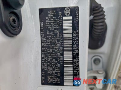 Zdjęcie 12 z 12 samochodu: 2015 TOYOTA CAMRY LE VIN:4T1BF1FK6FU035760 - miniatura