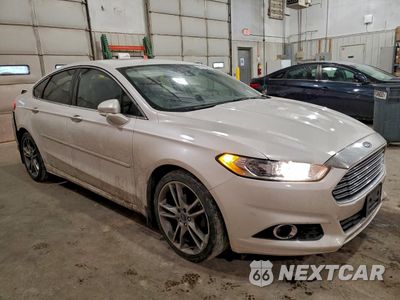 Czwarte zdjęcie samochodu z boku: 2014 FORD FUSION TITANIUM VIN:3FA6P0K94ER234169 - miniatura