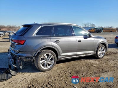 Trzecie zdjęcie samochodu z tyłu: 2023 AUDI Q7 PREMIUM PLUS VIN:WA1LXBF77PD002902 - miniatura
