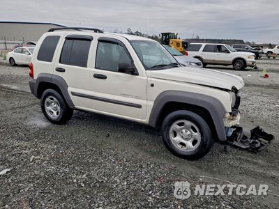 Czwarte zdjęcie samochodu z boku: 2003 JEEP LIBERTY SPORT VIN:1J4GL48KX3W733705 - miniatura