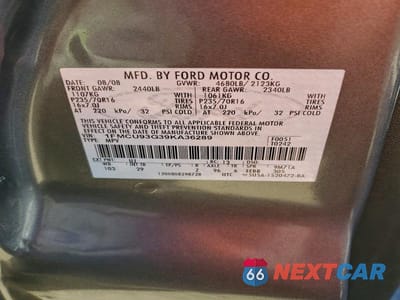 Zdjęcie 13 z 13 samochodu: 2009 FORD ESCAPE XLT VIN:1FMCU93G39KA36289 - miniatura