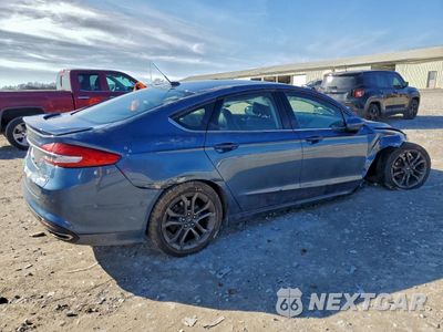 Trzecie zdjęcie samochodu z tyłu: 2018 FORD FUSION SE VIN:3FA6P0H90JR254081 - miniatura