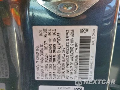 Zdjęcie 12 z 13 samochodu: 2025 HONDA CR-V EXL VIN:2HKRS3H72SH305395 - miniatura