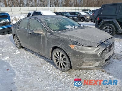 Czwarte zdjęcie samochodu z boku: 2018 FORD FUSION TITANIUM/PLATINUM VIN:3FA6P0K94JR145759 - miniatura