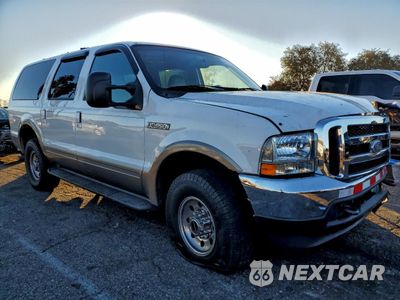 Czwarte zdjęcie samochodu z boku: 2002 FORD EXCURSION XLT VIN:1FMNU41S72EA85891 - miniatura