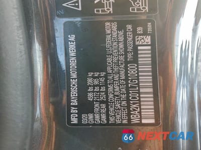 Zdjęcie 12 z 12 samochodu: 2020 BMW 230XI VIN:WBA2K1C01L7G10800 - miniatura