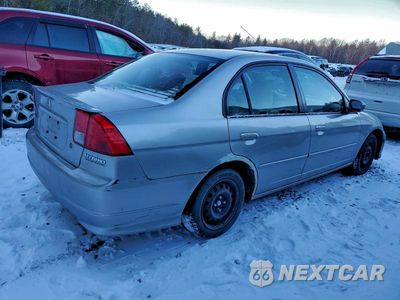 Trzecie zdjęcie samochodu z tyłu: 2005 HONDA CIVIC HYBRID VIN:JHMES96655S007083 - miniatura
