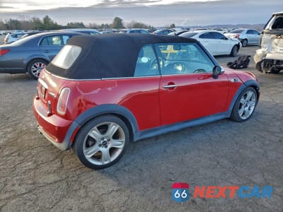 Trzecie zdjęcie samochodu z tyłu: 2007 MINI COOPER S VIN:WMWRH33527TL94583 - miniatura