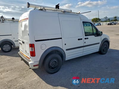 Trzecie zdjęcie samochodu z tyłu: 2013 FORD TRANSIT CONNECT UTILITY / SERVICE VAN VIN:NM0LS7BN9DT135049 - miniatura