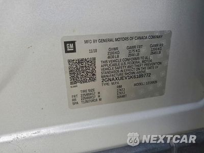 Zdjęcie 12 z 14 samochodu: 2019 CHEV EQUINOX LT VIN:2GNAXUEV1K6189772 - miniatura