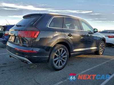 Trzecie zdjęcie samochodu z tyłu: 2017 AUDI Q7 PREMIUM PLUS VIN:WA1LAAF75HD051626 - miniatura