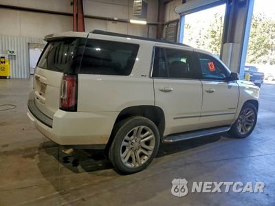 Trzecie zdjęcie samochodu z tyłu: 2019 GMC YUKON SLT VIN:1GKS1BKC3KR260257 - miniatura