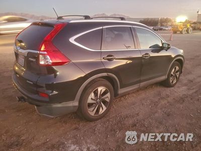 Trzecie zdjęcie samochodu z tyłu: 2016 HONDA CR-V TOURING VIN:5J6RM4H97GL077294 - miniatura