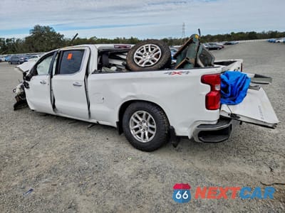 Drugie zdjęcie samochodu z przodu: 2019 CHEVROLET SILVERADO K1500 LTZ VIN:3GCUYGED2KG232919 - miniatura