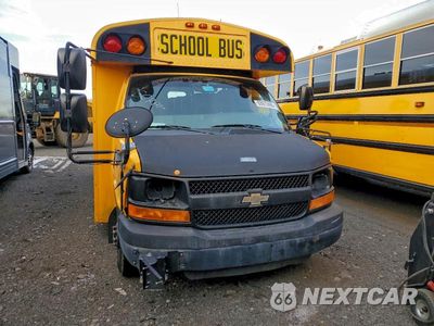 Piąte zdjęcie samochodu w środku: 2012 CHEVROLET EXPRESS SCHOOL BUS VIN:1GB3G3BG4C1178680 - miniatura