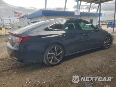 Trzecie zdjęcie samochodu z tyłu: 2023 HYUNDAI SONATA SEL PLUS VIN:KMHL44J27PA263627 - miniatura