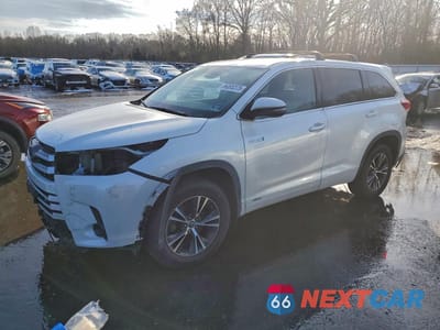 2017 TOYOTA HIGHLANDER HYBRID 5TDBGRFH7HS028652 - główne zdjęcie licytacji z USA - miniatura