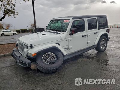 2018 JEEP WRANGLER UNLIMITED SAHARA 1C4HJXEG5JW292239 - główne zdjęcie licytacji z USA - miniatura