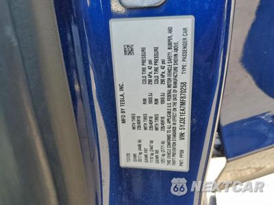 Zdjęcie 13 z 15 samochodu: 2021 TESLA MODEL 3 VIN:5YJ3E1EA7MF870258 - miniatura