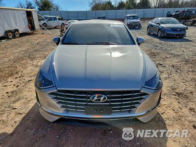 Piąte zdjęcie samochodu w środku: 2021 HYUNDAI SONATA HYBRID VIN:KMHL24JJ8MA030252 - miniatura
