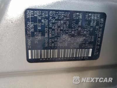 Zdjęcie 13 z 14 samochodu: 2021 NISSAN ROGUE PLATINUM VIN:JN8AT3DC9MW106486 - miniatura