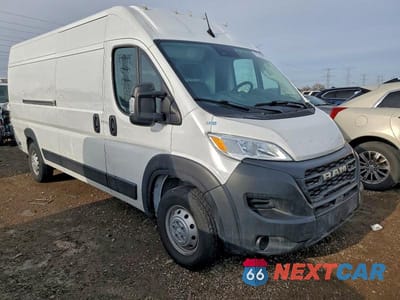 Czwarte zdjęcie samochodu z boku: 2023 RAM PROMASTER 3500 UTILITY / SERVICE VAN VIN:3C6MRVJGXPE556793 - miniatura