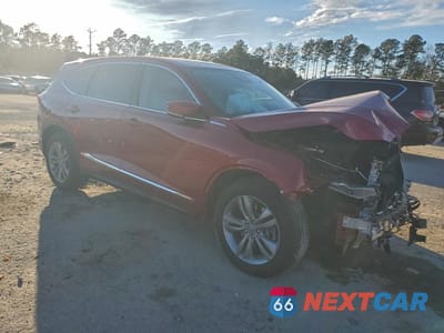 Czwarte zdjęcie samochodu z boku: 2024 ACURA MDX VIN:5J8YE1H3XRL003400 - miniatura