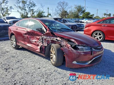 Czwarte zdjęcie samochodu z boku: 2015 CHRYSLER 200 LIMITED VIN:1C3CCCAB9FN619170 - miniatura