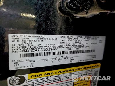 Zdjęcie 13 z 16 samochodu: 2020 FORD EXPEDITION MAX LIMITED VIN:1FMJK2AT3LEA81601 - miniatura