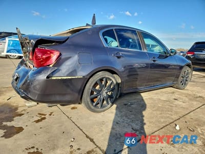 Trzecie zdjęcie samochodu z tyłu: 2010 INFINITI G37 SEDAN BASE VIN:JN1CV6AP3AM204317 - miniatura