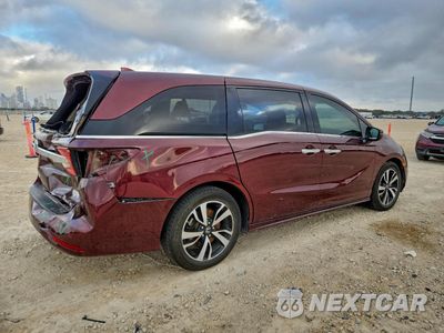 Trzecie zdjęcie samochodu z tyłu: 2018 HONDA ODYSSEY ELITE VIN:5FNRL6H9XJB098512 - miniatura