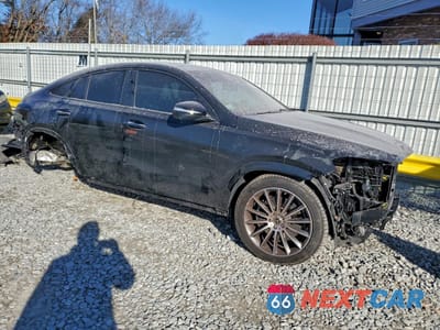 Czwarte zdjęcie samochodu z boku: 2025 MERCEDES-BENZ GLE COUPE 450 4MATIC VIN:4JGFD5KB8SB360078 - miniatura