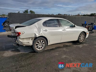 Trzecie zdjęcie samochodu z tyłu: 2003 LEXUS ES 300 VIN:JTHBF30GX30121689 - miniatura