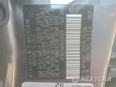 Zdjęcie 13 z 13 samochodu: 2024 TOYOTA CAMRY SE NIGHT SHADE VIN:4T1G11AK6RU204529 - miniatura
