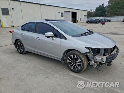 Czwarte zdjęcie samochodu z boku: 2015 HONDA CIVIC EX VIN:19XFB2F82FE058124 - miniatura