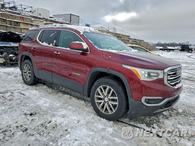 Czwarte zdjęcie samochodu z boku: 2017 GMC ACADIA SLE VIN:1GKKNLLS4HZ140380 - miniatura