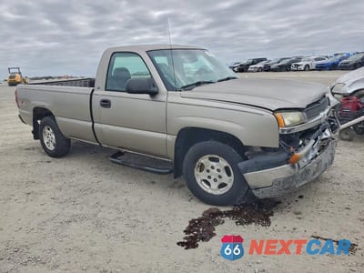Czwarte zdjęcie samochodu z boku: 2003 CHEVROLET SILVERADO K1500 VIN:1GCEK14V93Z343627 - miniatura