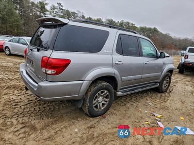 Trzecie zdjęcie samochodu z tyłu: 2007 TOYOTA SEQUOIA LIMITED VIN:5TDBT48A67S285024 - miniatura