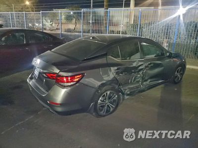Trzecie zdjęcie samochodu z tyłu: 2020 NISSAN SENTRA SV VIN:3N1AB8CV7LY285748 - miniatura