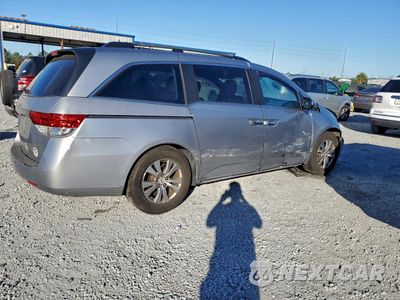 Trzecie zdjęcie samochodu z tyłu: 2016 HONDA ODYSSEY EXL VIN:5FNRL5H64GB083061 - miniatura