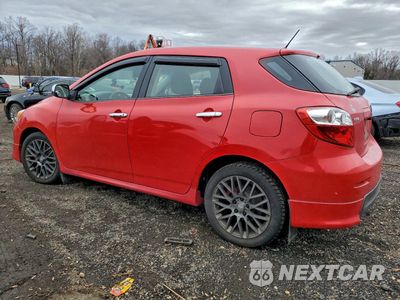 Drugie zdjęcie samochodu z przodu: 2009 TOYOTA COROLLA MATRIX S VIN:2T1LE40E19C010881 - miniatura