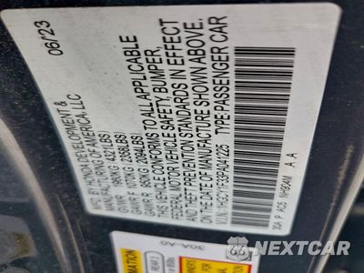 Zdjęcie 12 z 15 samochodu: 2023 HONDA ACCORD EX VIN:1HGCY1F33PA041225 - miniatura